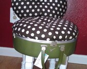 Vintage Luggage Chair
