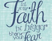 Card - Faith is Bigger