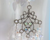 Swarovski Crystal Chandalier Drop Dead Gorgeours Earrings