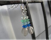 Cool Blue Dangle Earrings