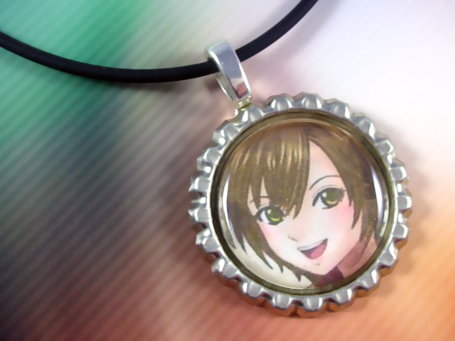 Vocaloid featuring Meiko Geekery Necklace FREE USA SHIPPING