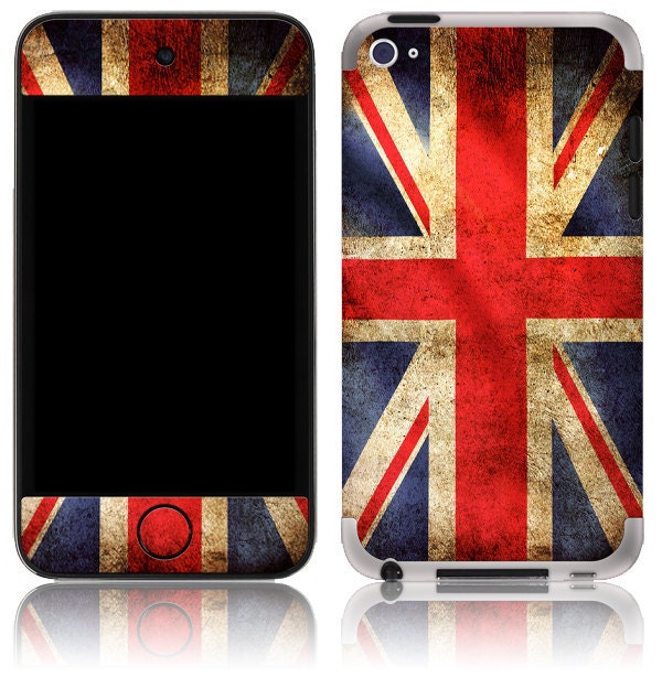 Apple iPod Touch 4th 5th Gen Skin Cover - Old British Flag