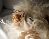 Feather and Cloth Bouquet