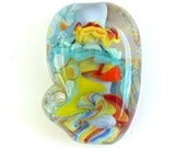 Special Sale Price - End of the Day - Handmade Lampwork Glass Focal Bead by Sarah Hornik