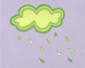 Rain Cloud - PRINT - 8x10