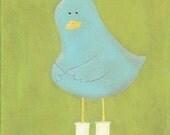 Bitty Bird's New Shoes - PRINT 8x10
