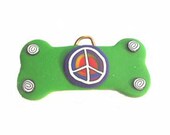 Bone Peace Pet ID Tag