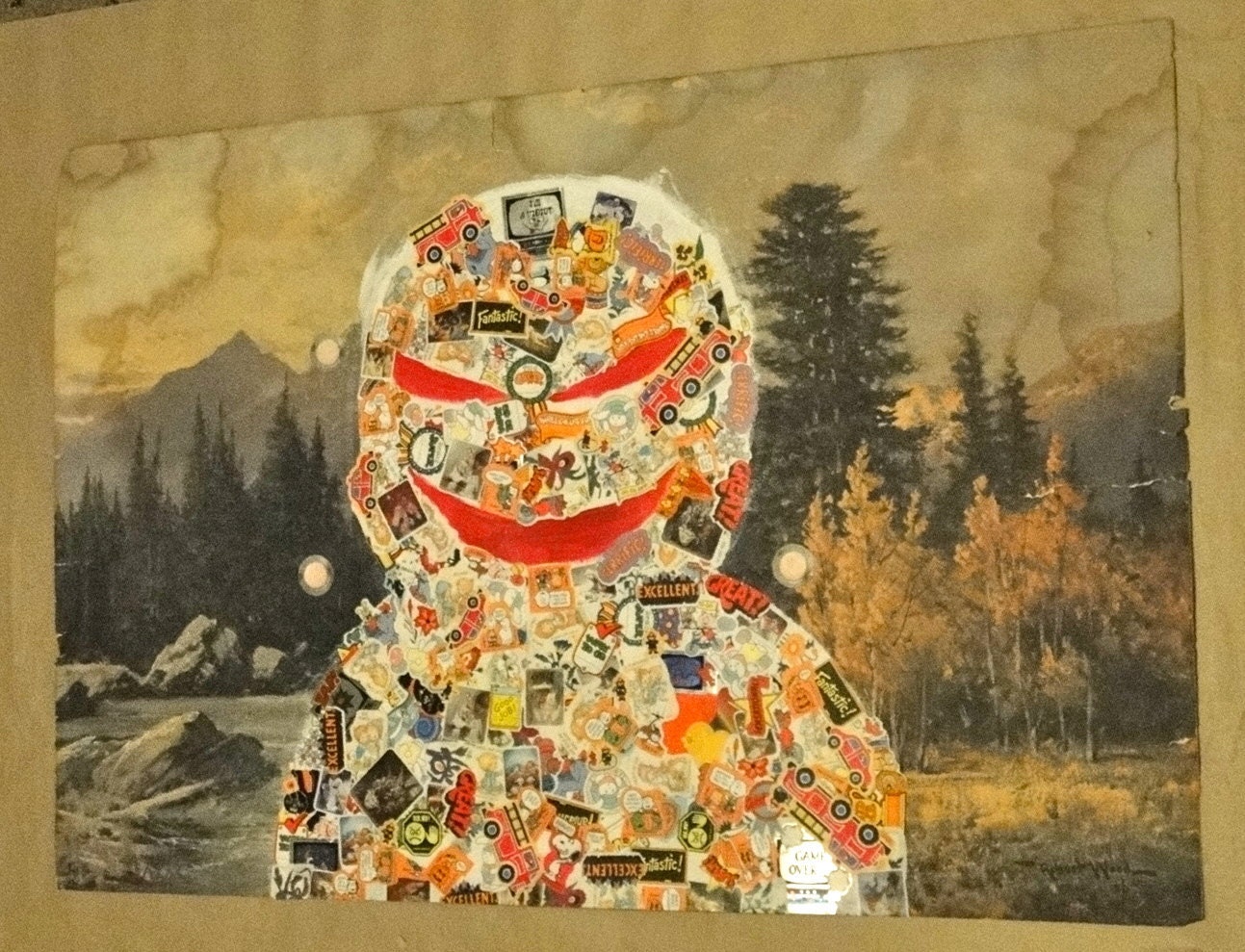 Kappa - Sticker Painting by TDFlynn