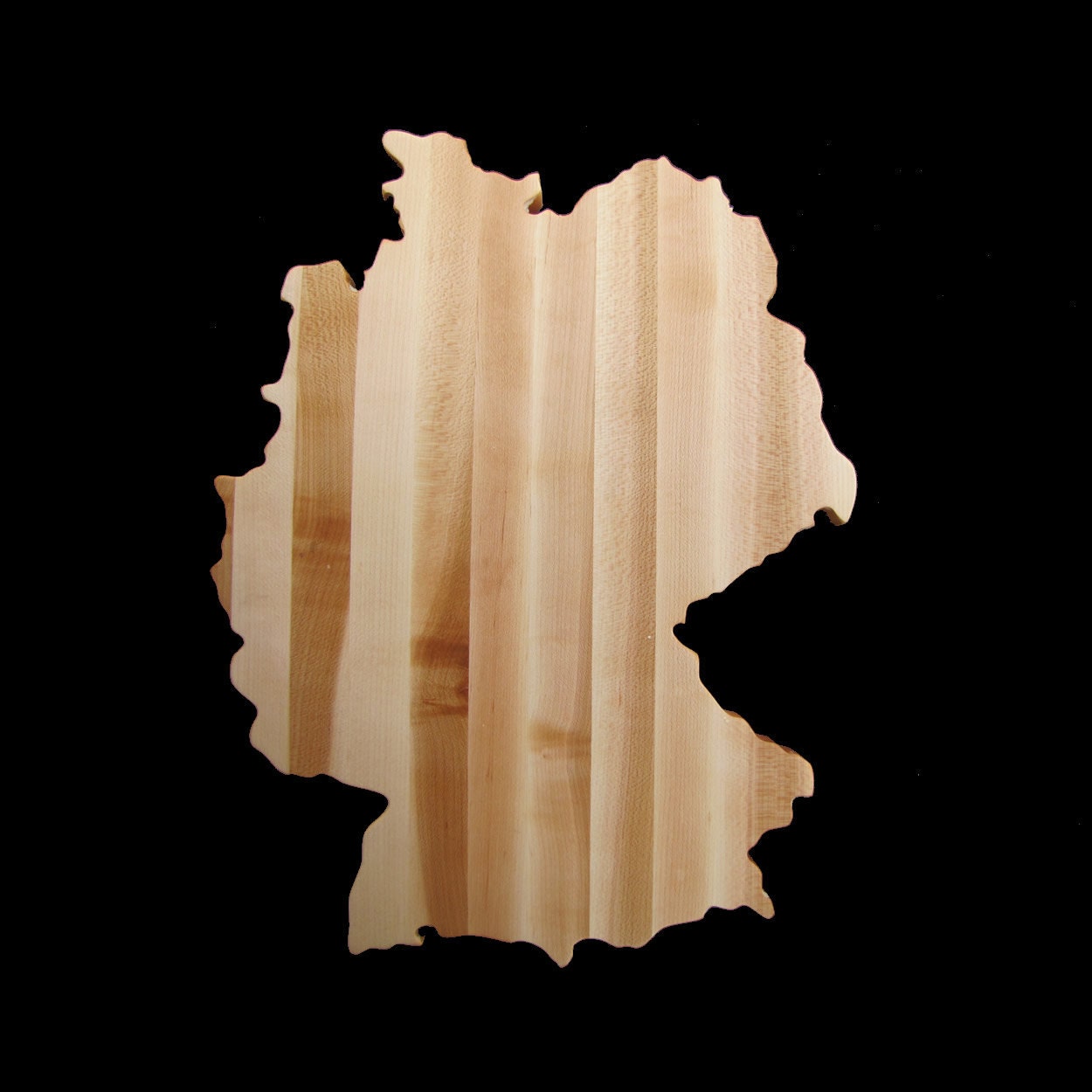 Woodbob.com's Germany Shaped Cutting Board