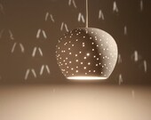 3 x Claylight Pendant Lamps: 5" Dot Pattern