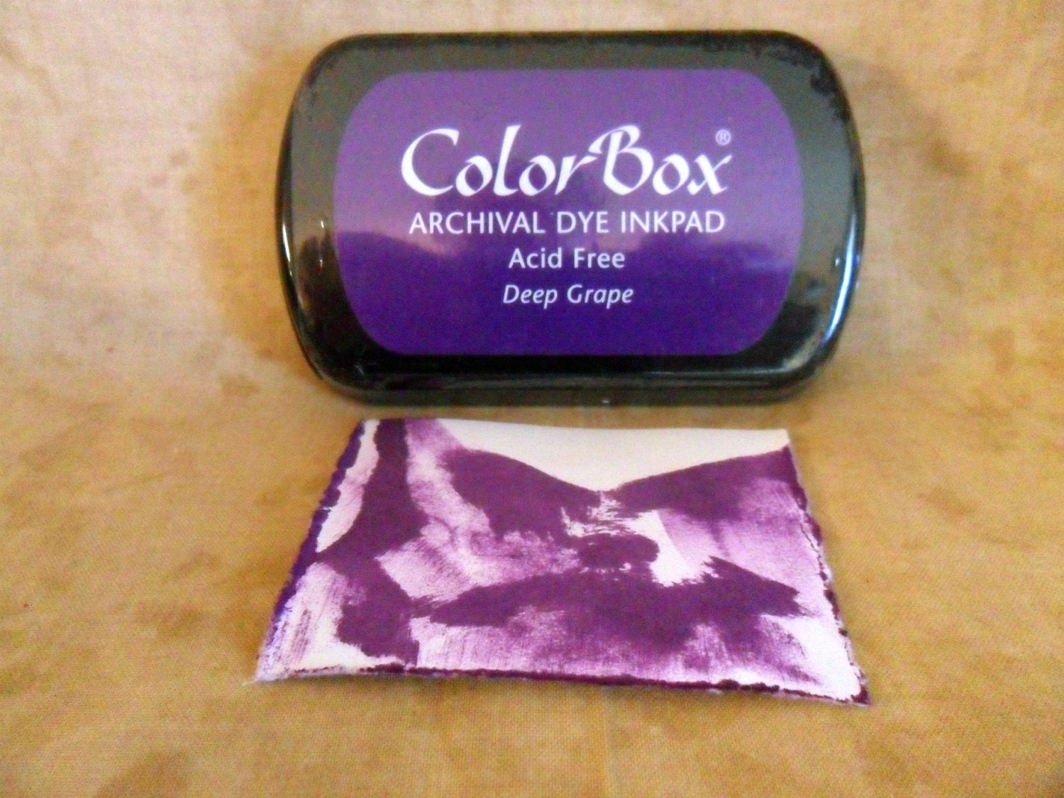 Deep Grape Purple Dye Ink Pad by Colorbox-FREE SHIPPING