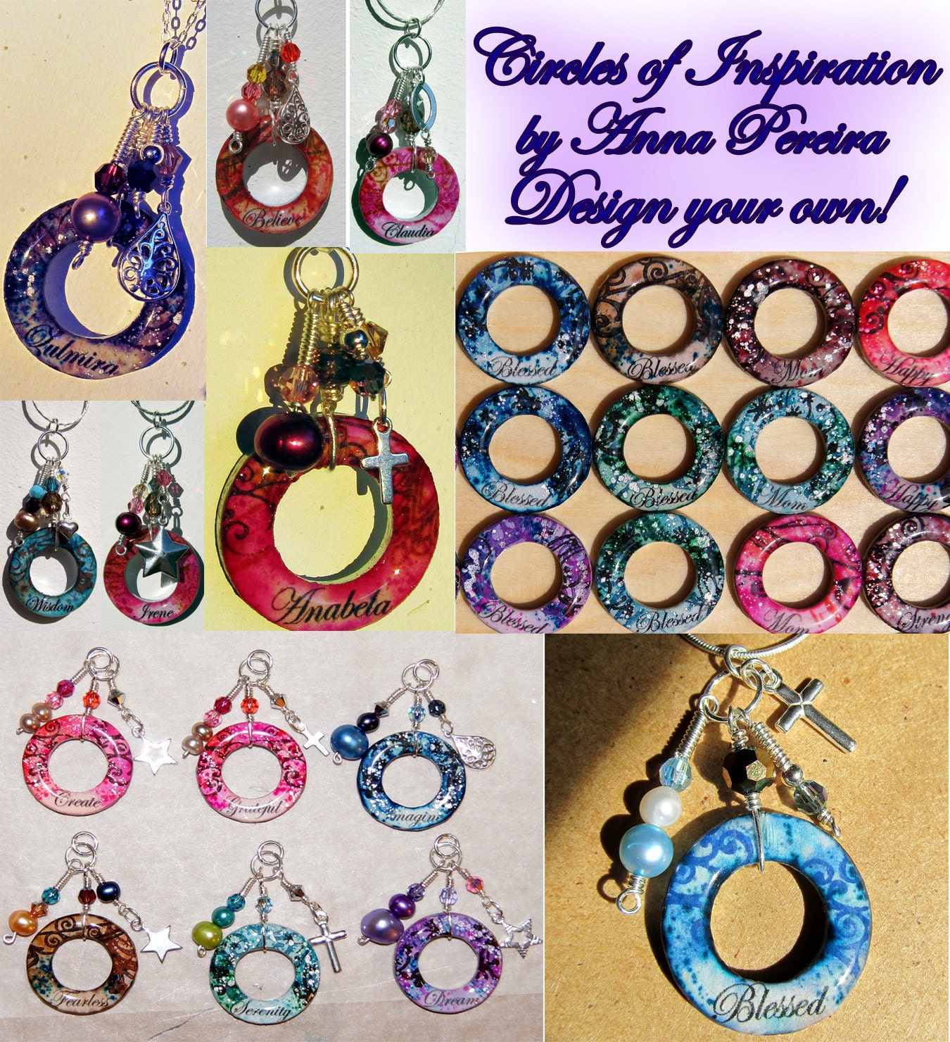 Personalized Circles of Inspiration Super Custom Made