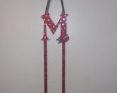 Personalized Hair Bow Holder - Ladybug - Ready to Ship