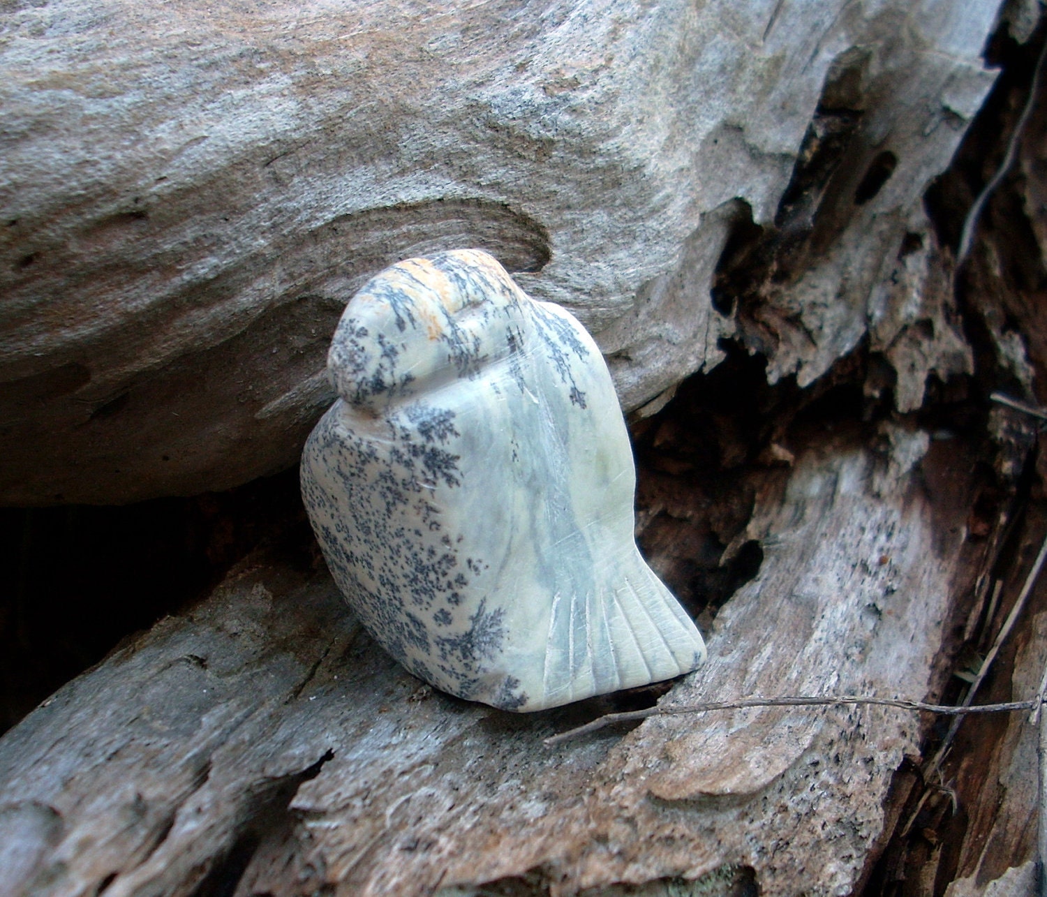 Bird Fetish "Jacob" handcarved in soapstone