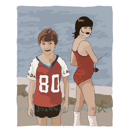 Custom Portrait Rotoscope Style. Couples or Singles