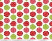 Alphabet Soup Beads - Red - Fabric - Riley Blake - 1 yd