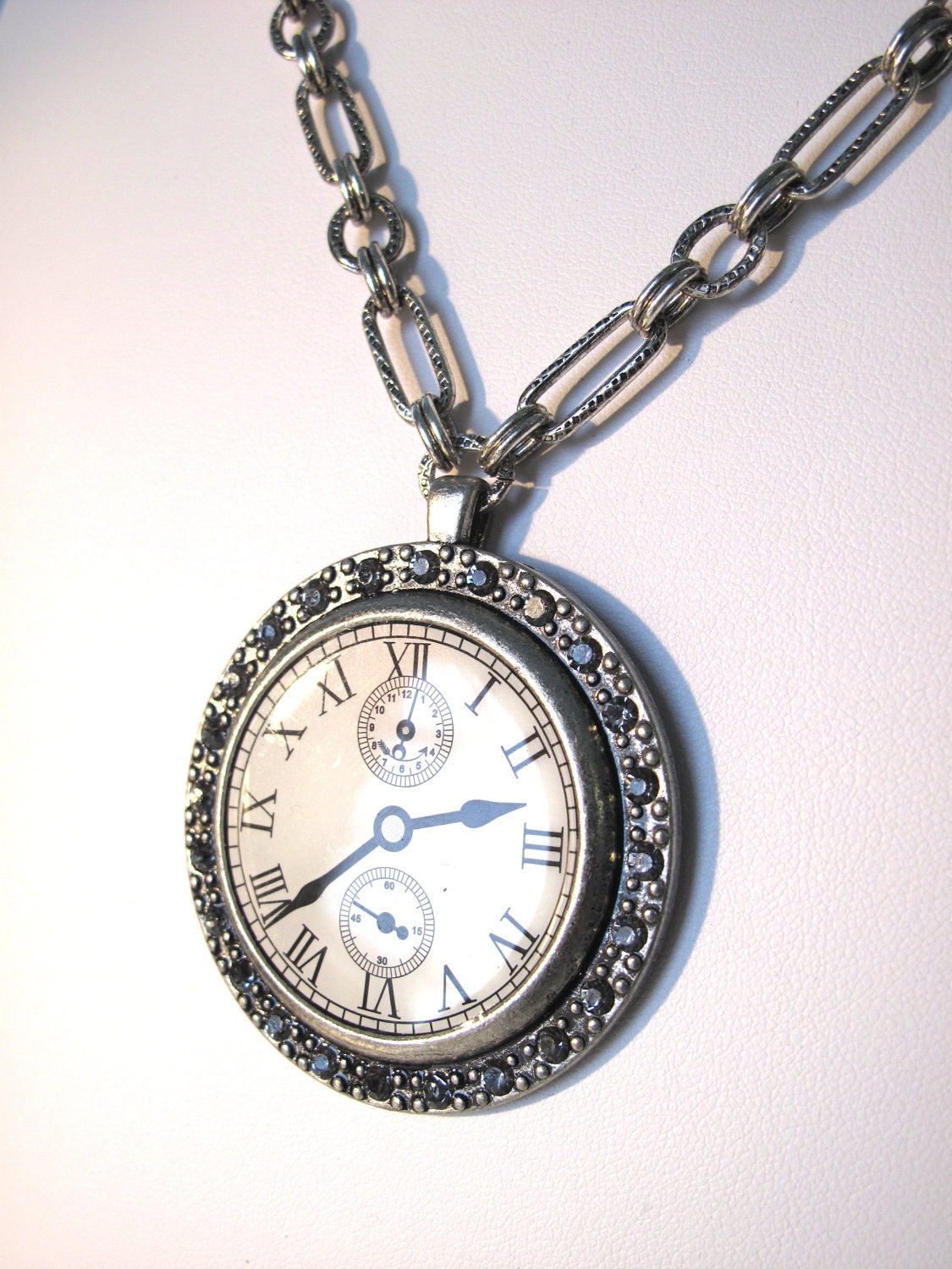 Pocket Watch inspired Necklace