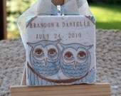 Cozy Owl Personalized Keepsake Ornament With Gift Box