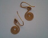 14K Gold filled Spiral Earrings