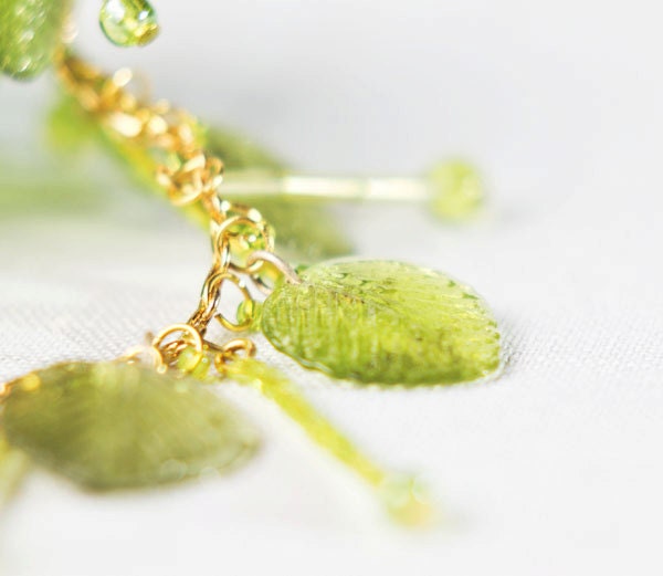 Deciduous - Nice green and gold bracelet - LuthienEf