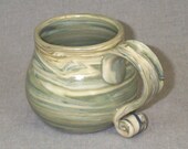 Original Hand Thrown Stoneware Coffee Mug Agateware 14 oz