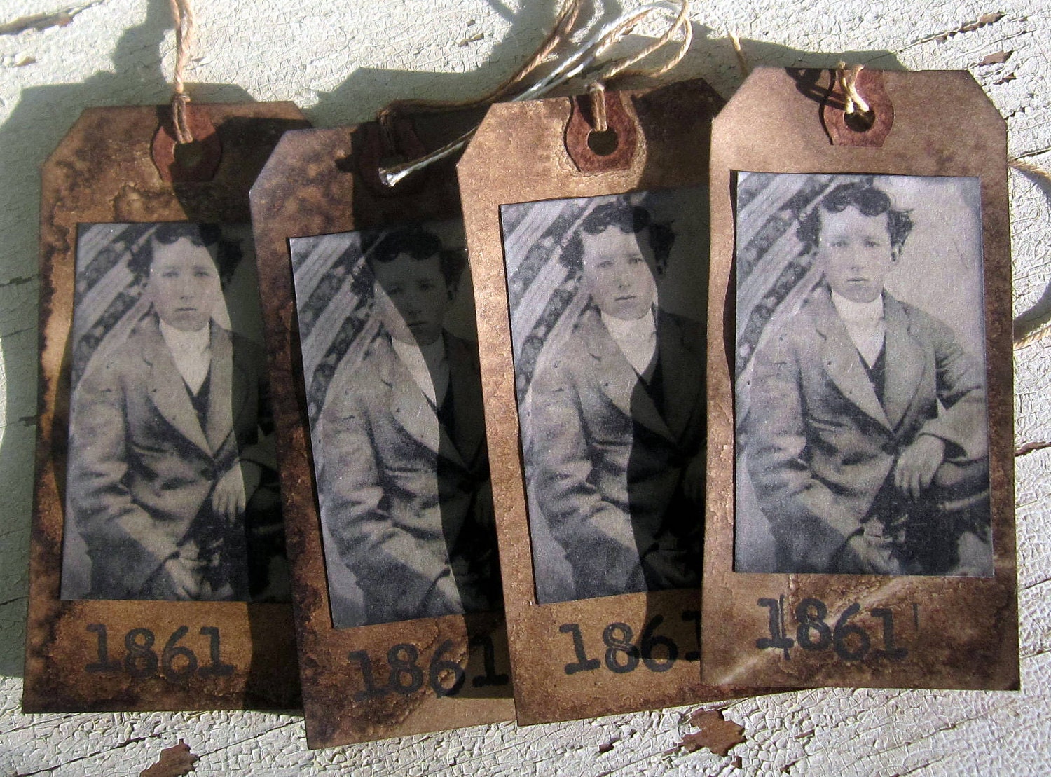 Handmade Primitive Tags, Rustic, Civil War, Soldier, Gifts,  Decoration, cssteam, ofg team