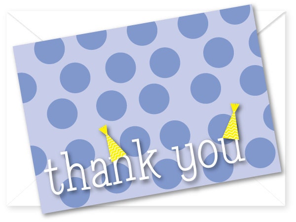 Jungle Birthday Party Thank You Card