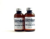 Soothing Aftershave Oil with Natural Essential Oils and Aloe Extract