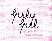 Girly Girl Themed Surprise Package - Itty Bitty Teeny Tiny Gift - Present for Girls