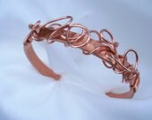 Copper Fantasy Cuff Bracelet