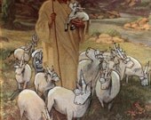 Jesus and His Fat Ass Unicorns 8.5 x 11 Print