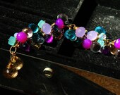 ON SALE Amethyst Quartz Bracelet by Amanda Lynne LUXE