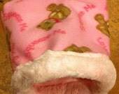 Pet Bed, Guines Pig, Hamster, Rats, etc SNUGGLE SACK, Faux Fur