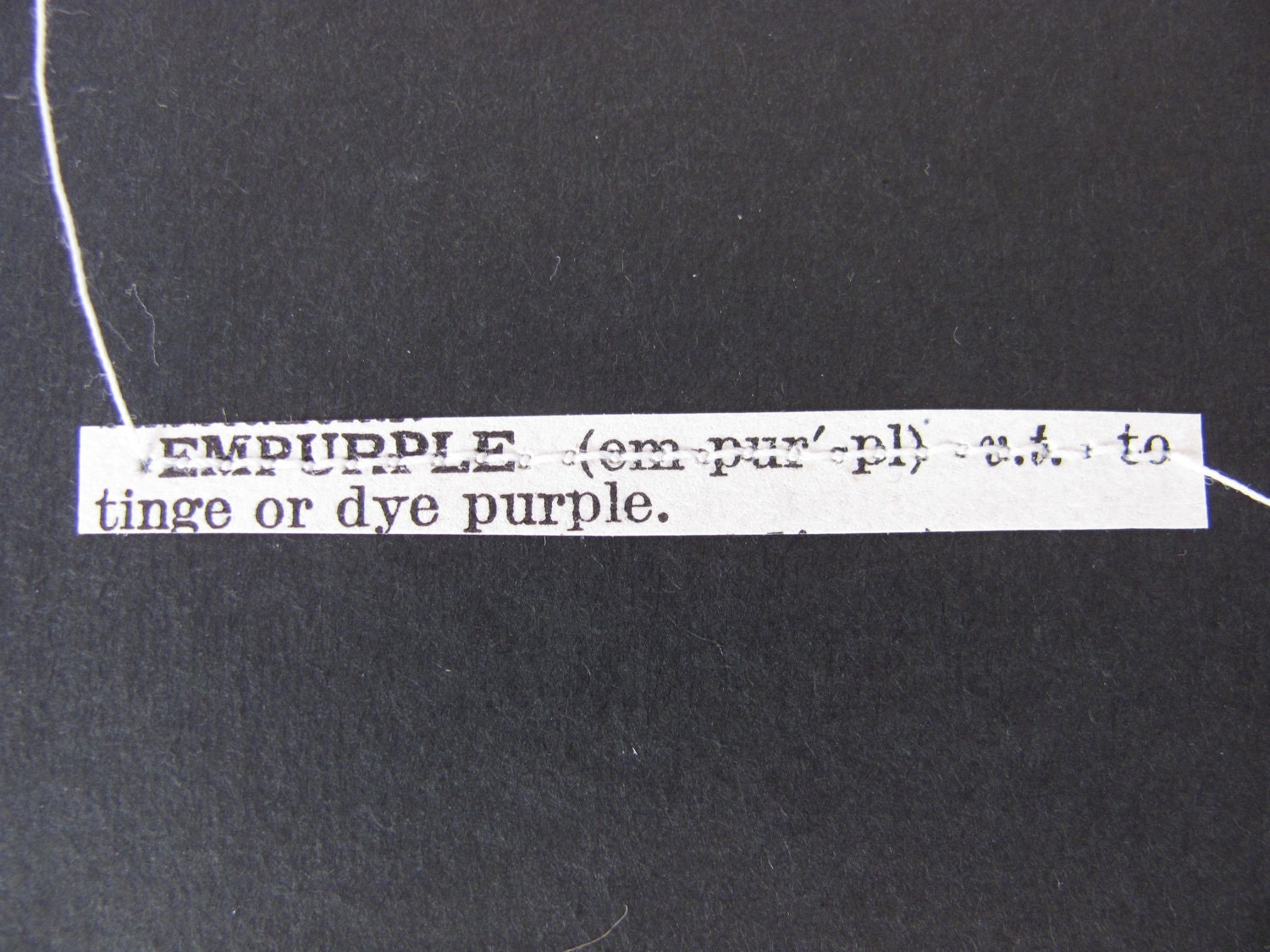 Moleskine - Empurple - Vintage dictionary small notebook
