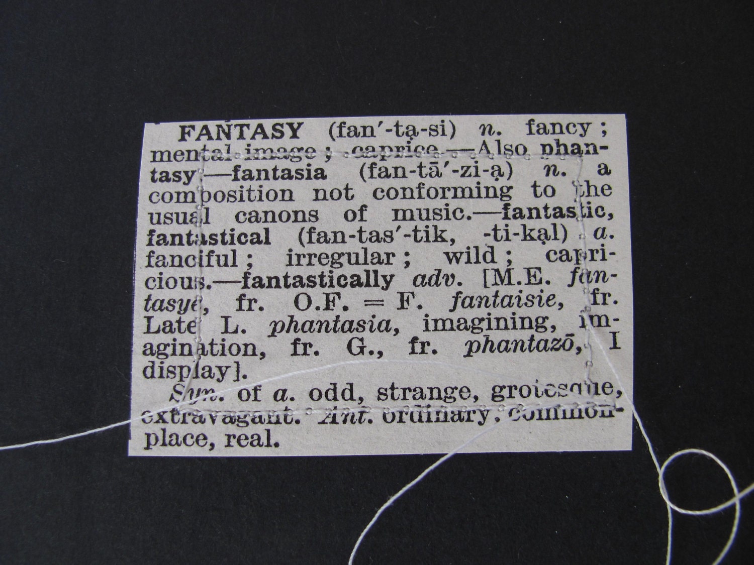 Moleskine - Fantasy - Vintage dictionary small notebook