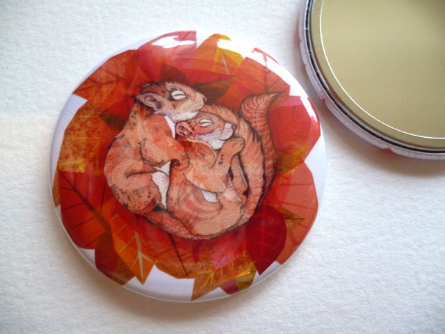 Squirrel Spoon // Pocket Mirror