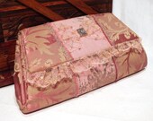 Valentine Neo Victorian Purse in Pink Silk