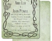 Wildwood - Vintage / Belle Epoque Wedding Invitation Sample
