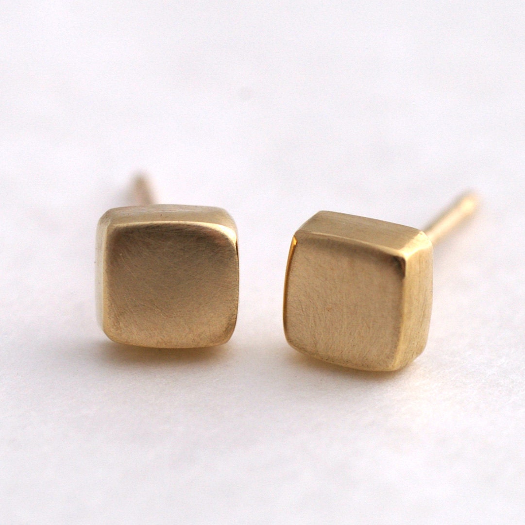 14k Yellow Gold Everyday Earrings