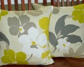 Decorative Accent Pillow Covers - Set of Two 18 Inch - Graphite