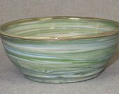 Original hand thrown Stoneware Bowl Agateware