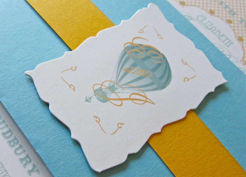 Hot Air Balloon Invitation