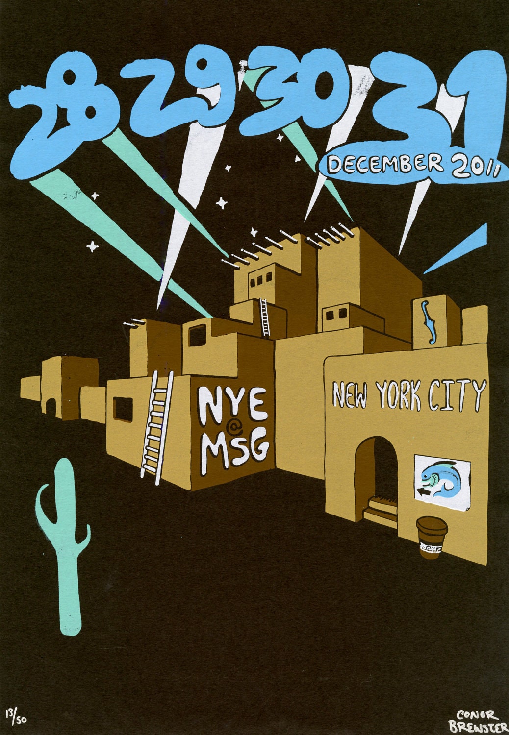 PHISH NYE Run '11 Print