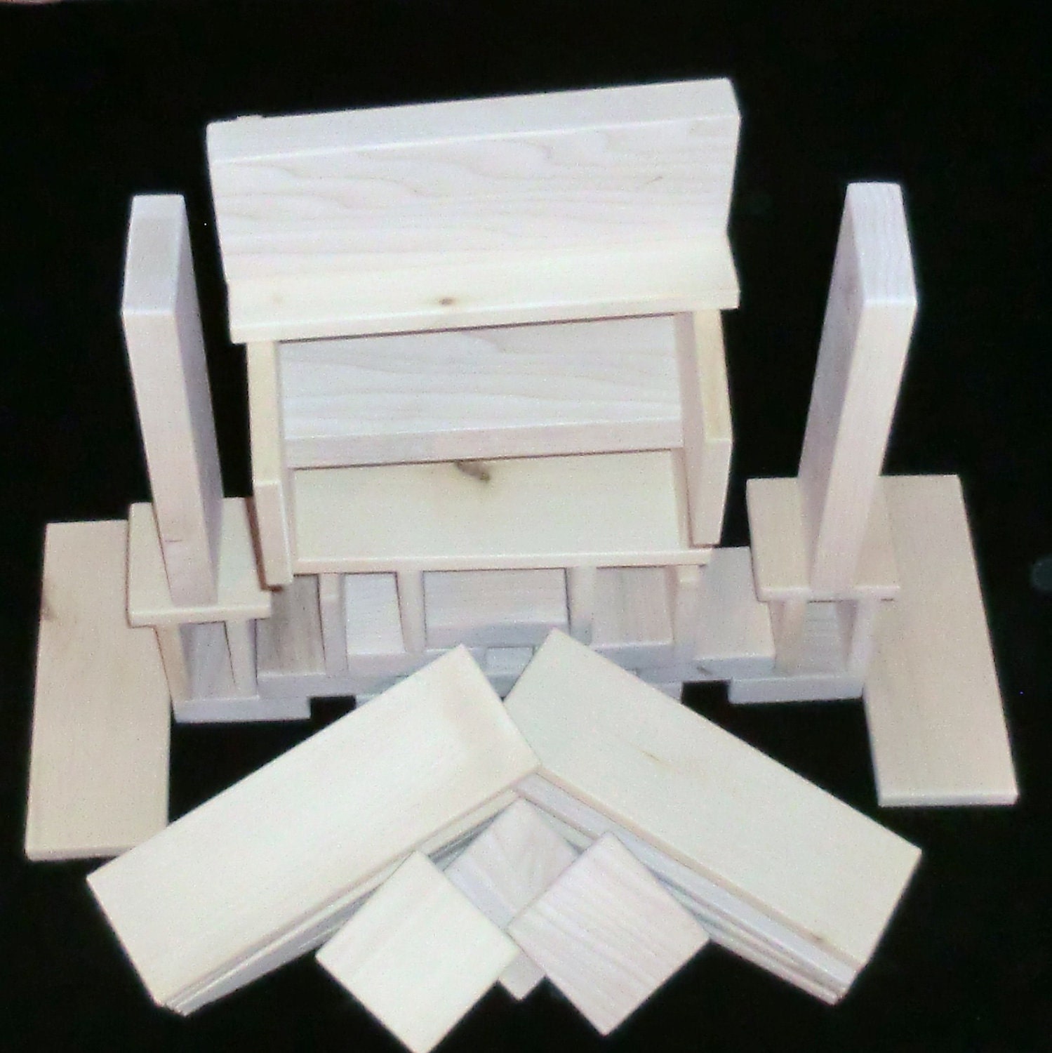 Toddler Building Blocks, Set of 45 Pieces