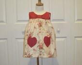 girls valentine dress 18mos,2T,3T,4T,5T,