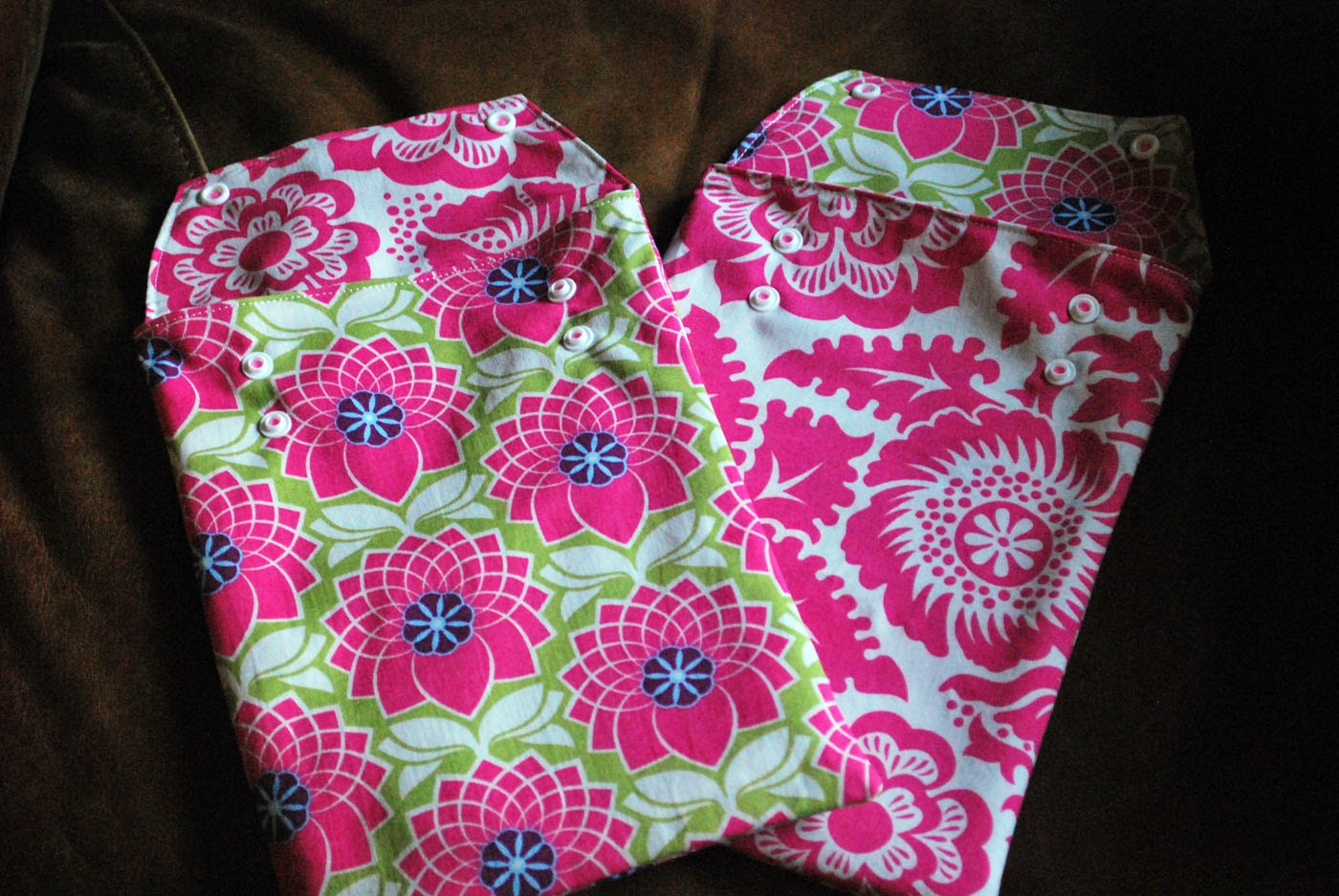 Set of two diaper and wipes pouches - Joel Dewberry