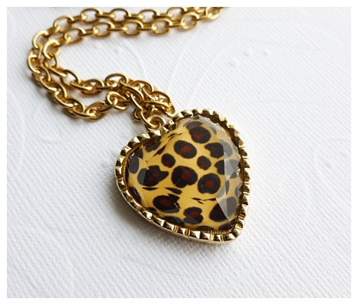 Leopard Print Necklace - Aqsa