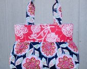 DonnaJean size in Amy Butler Lark Dreamer Charisma Midnight Blue fabric