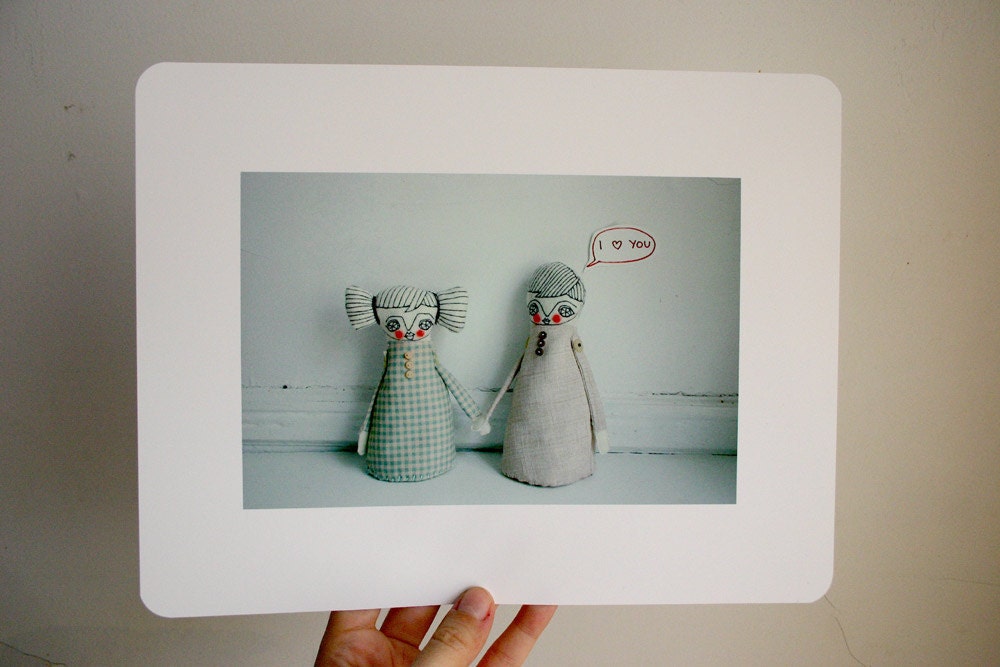 I love you  (photographic print)