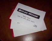 3 Zine Collection Random Lunacy by Jenn Flynn-Shon Second Printing Black & White